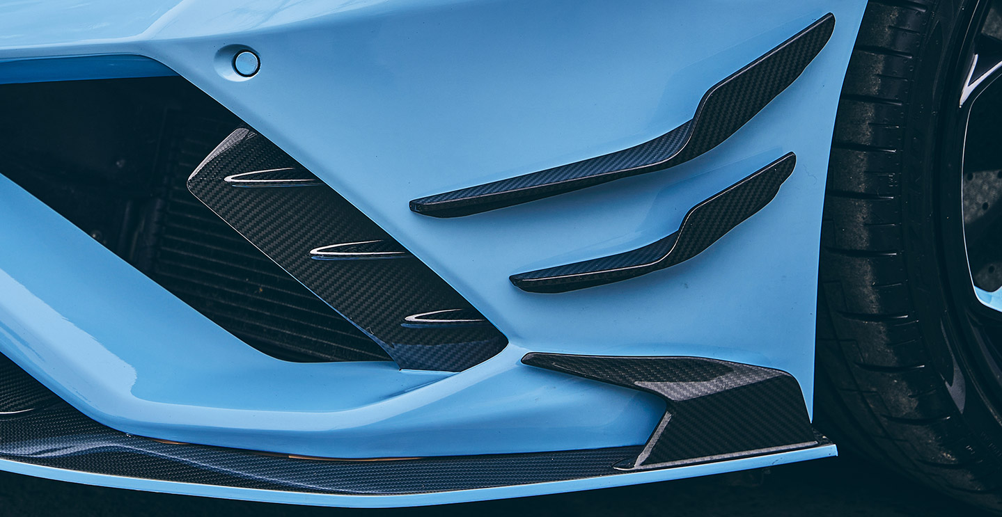 Lamborghini Huracan EVO Paktechz Front Canards