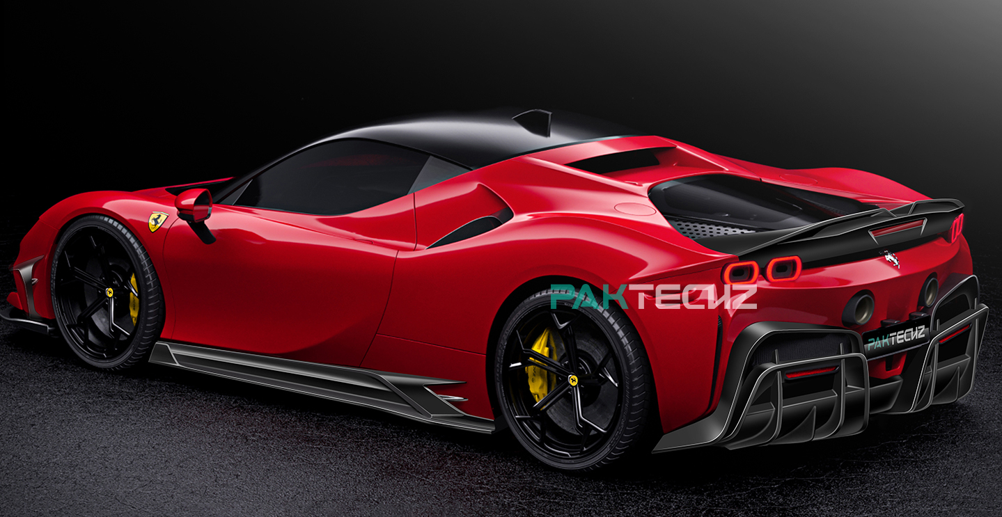 Ferrari SF90 Paktechz Aerodynamics kit