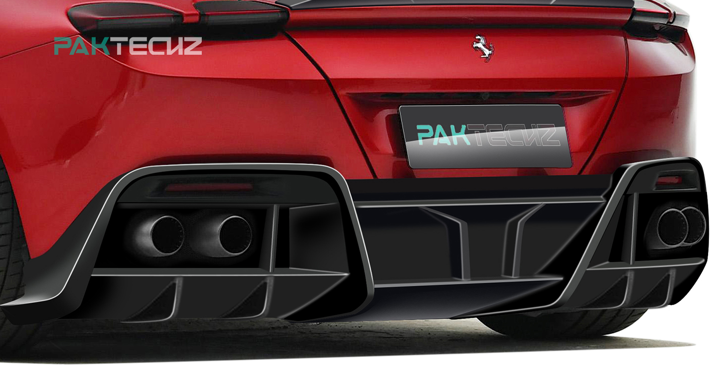 Ferrari Roma Paktechz Rear Diffuser