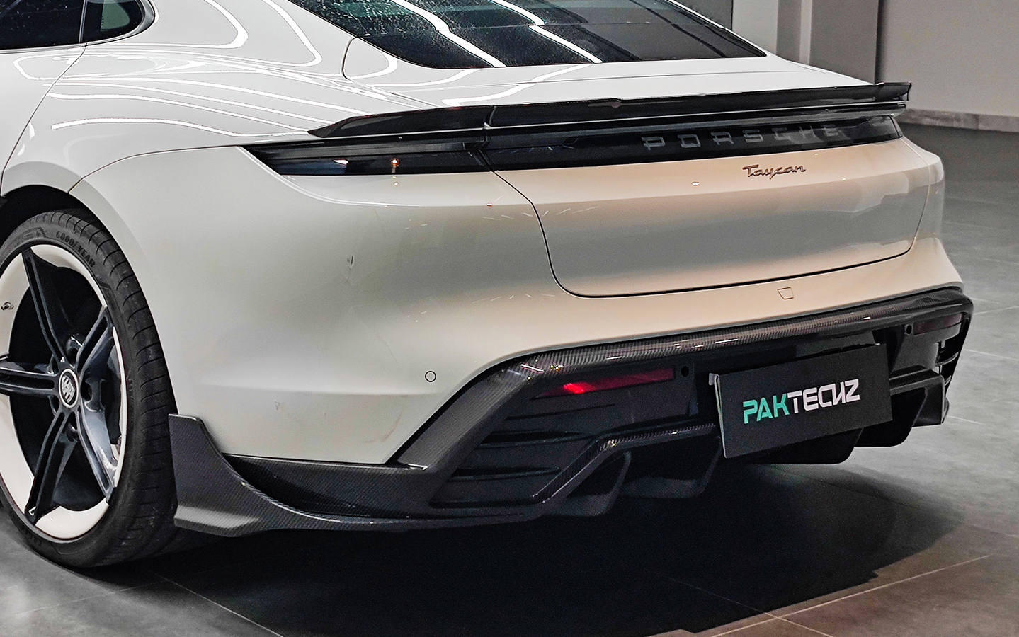 Porsche Taycan Paktechz Rear Spoiler