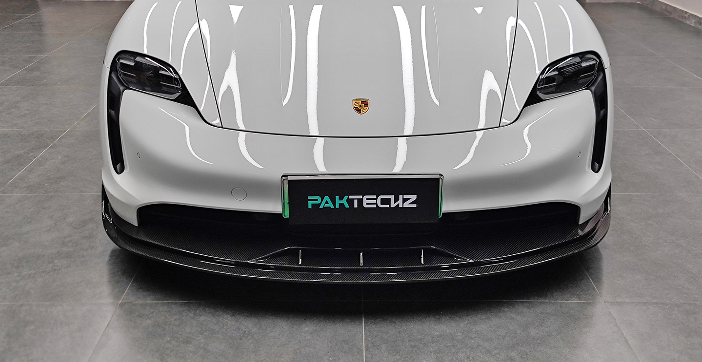 Porsche Taycan Paktechz Front Splitter