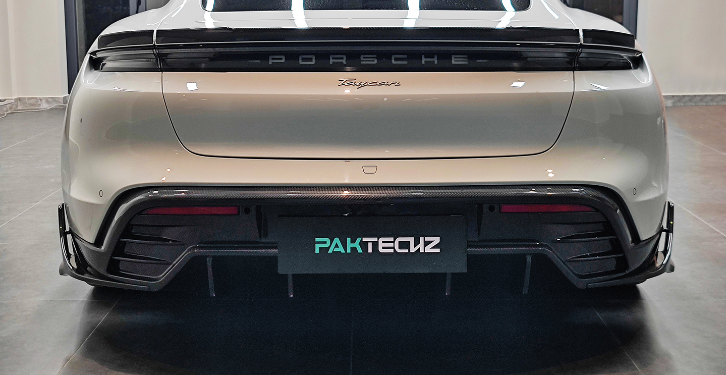 Porsche Taycan Paktechz Rear Diffuser