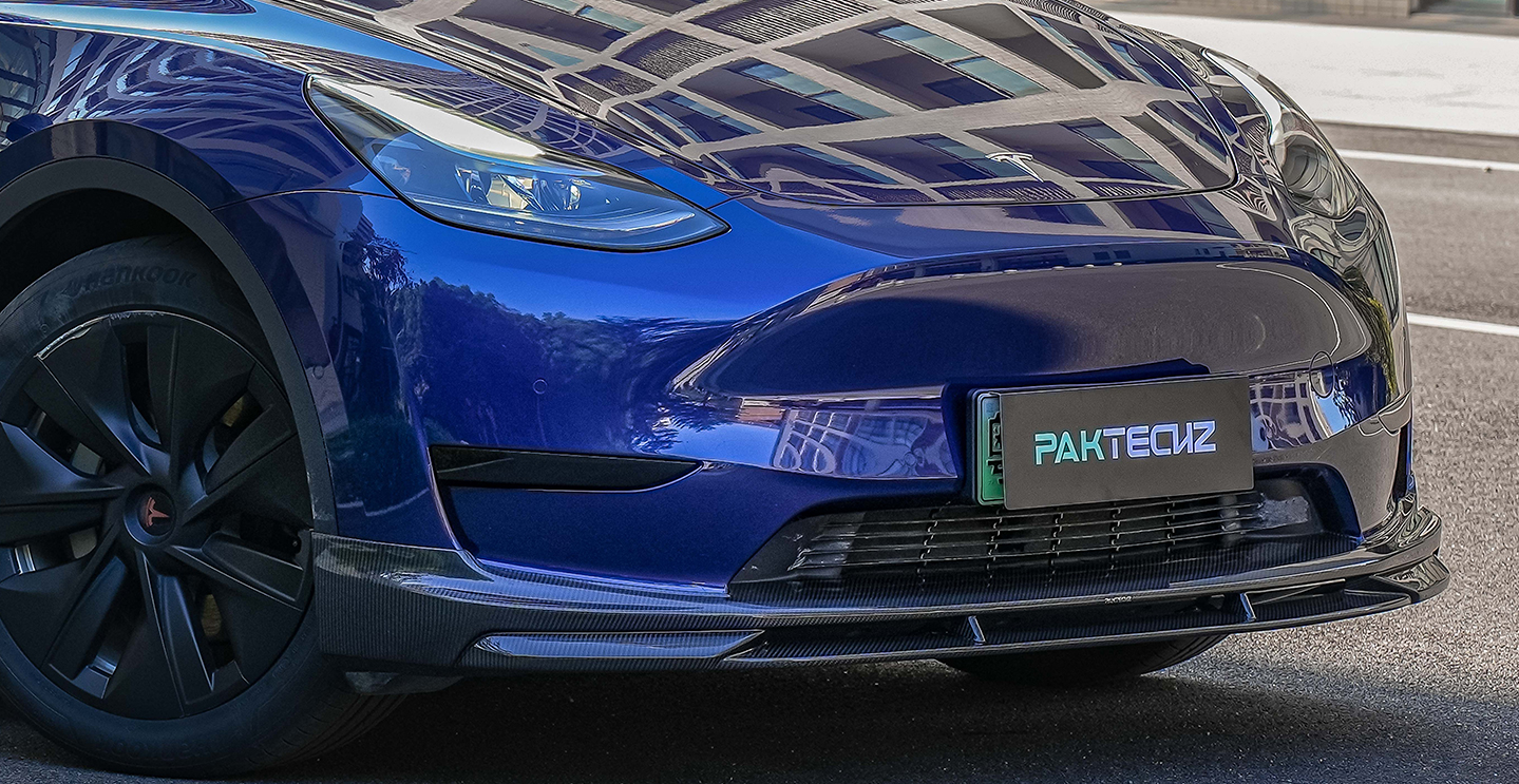 Tesla Model Y Paktechz Front Splitter