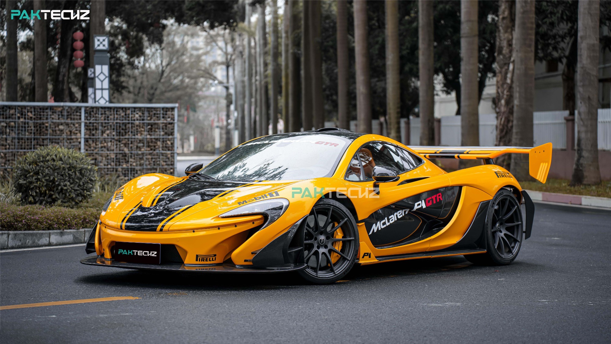 McLaren P1 Gtr Paktechz Aerodynamics kit