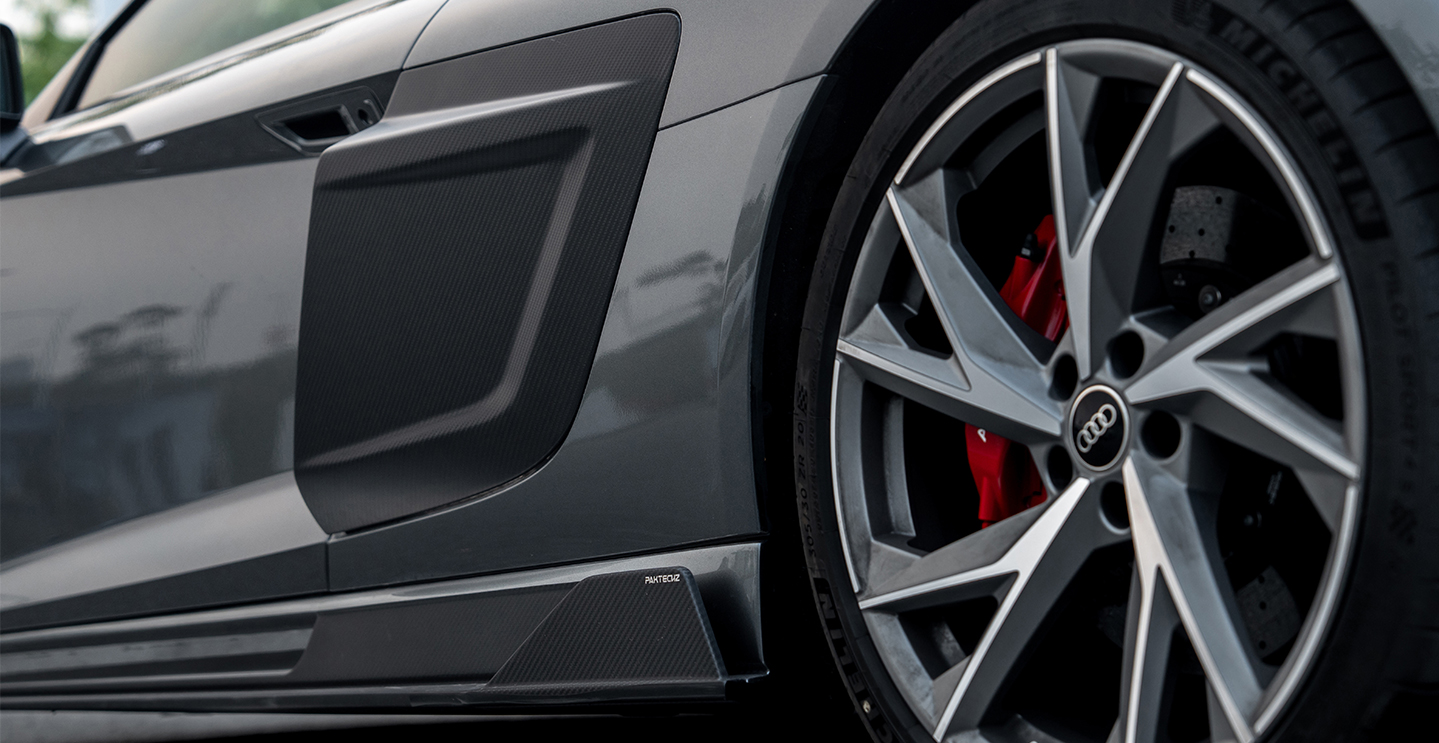 Audi R8 Paktechz Design Side Air Intakes