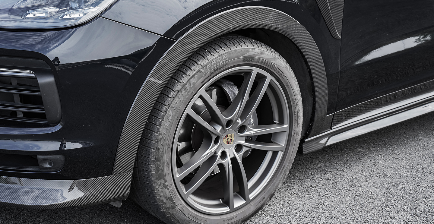 Porsche Cayenne Paktechz Design Wheel Arches