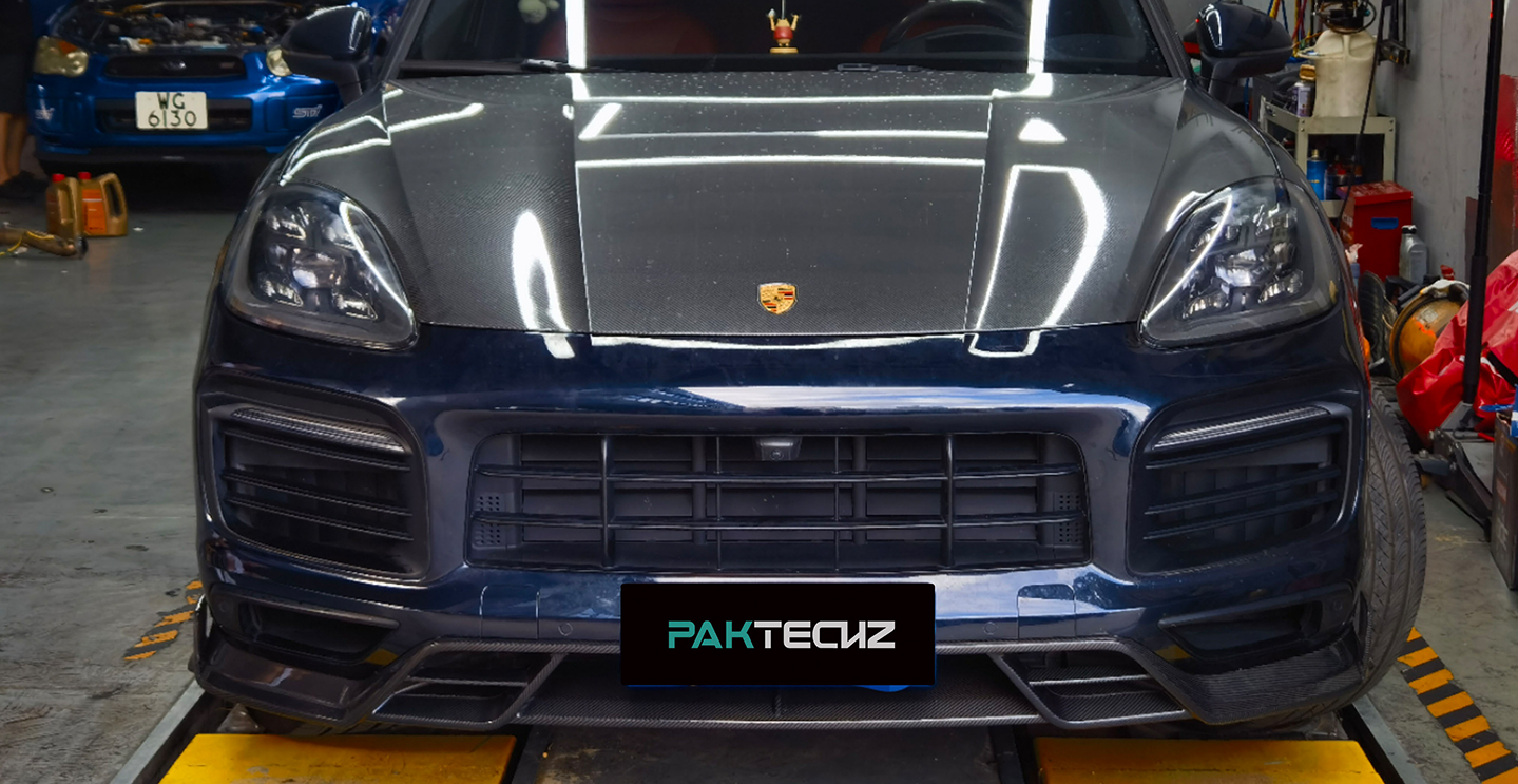 Porsche Cayenne Paktechz Design Front Lip