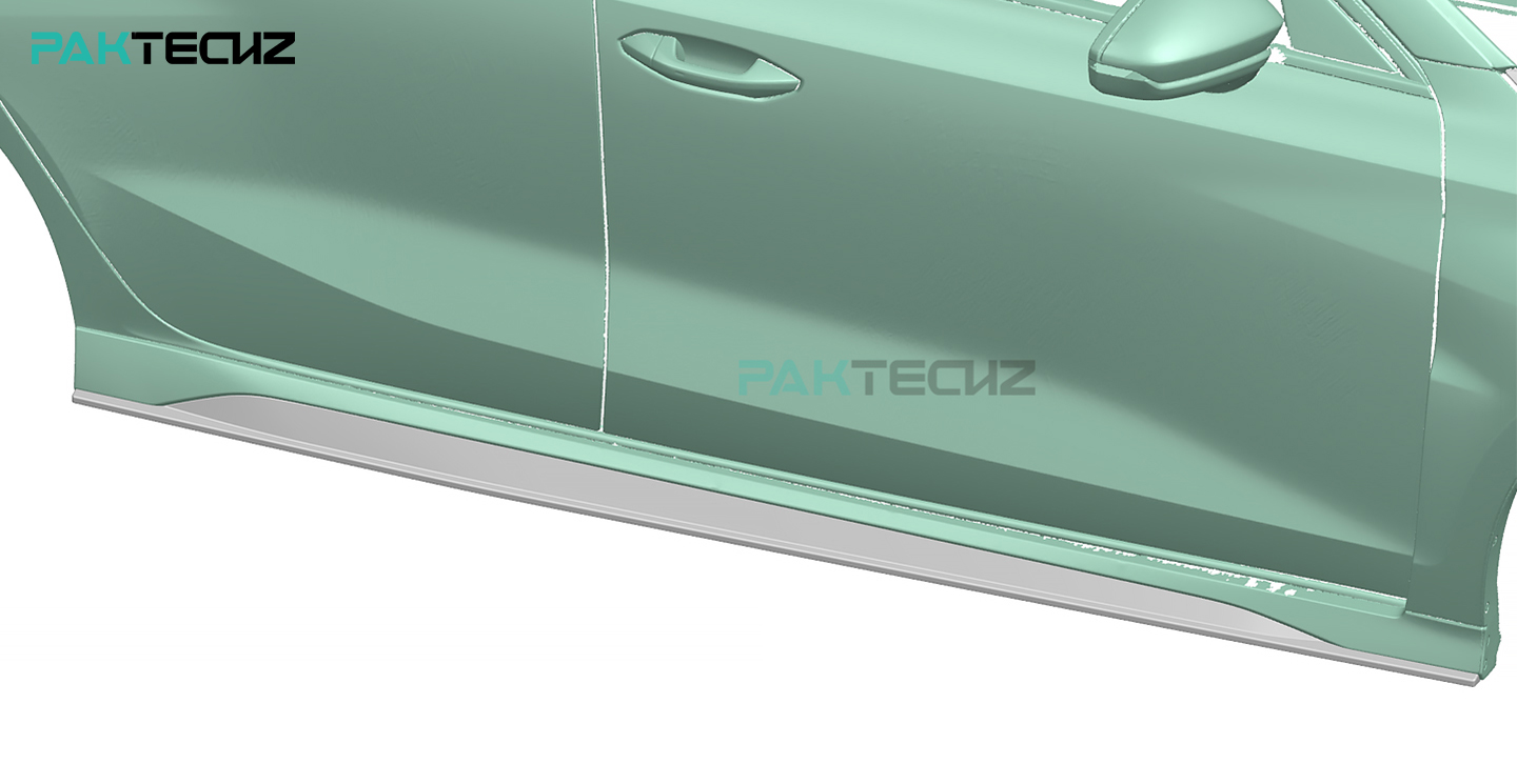 奥迪RS3 8Y Paktechz碳纤维侧裙Ver.1