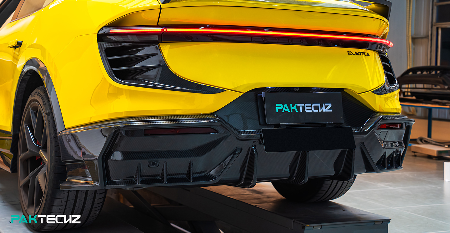 Lotus ELETRE Paktechz Design Carbon Fiber Rear Diffuser