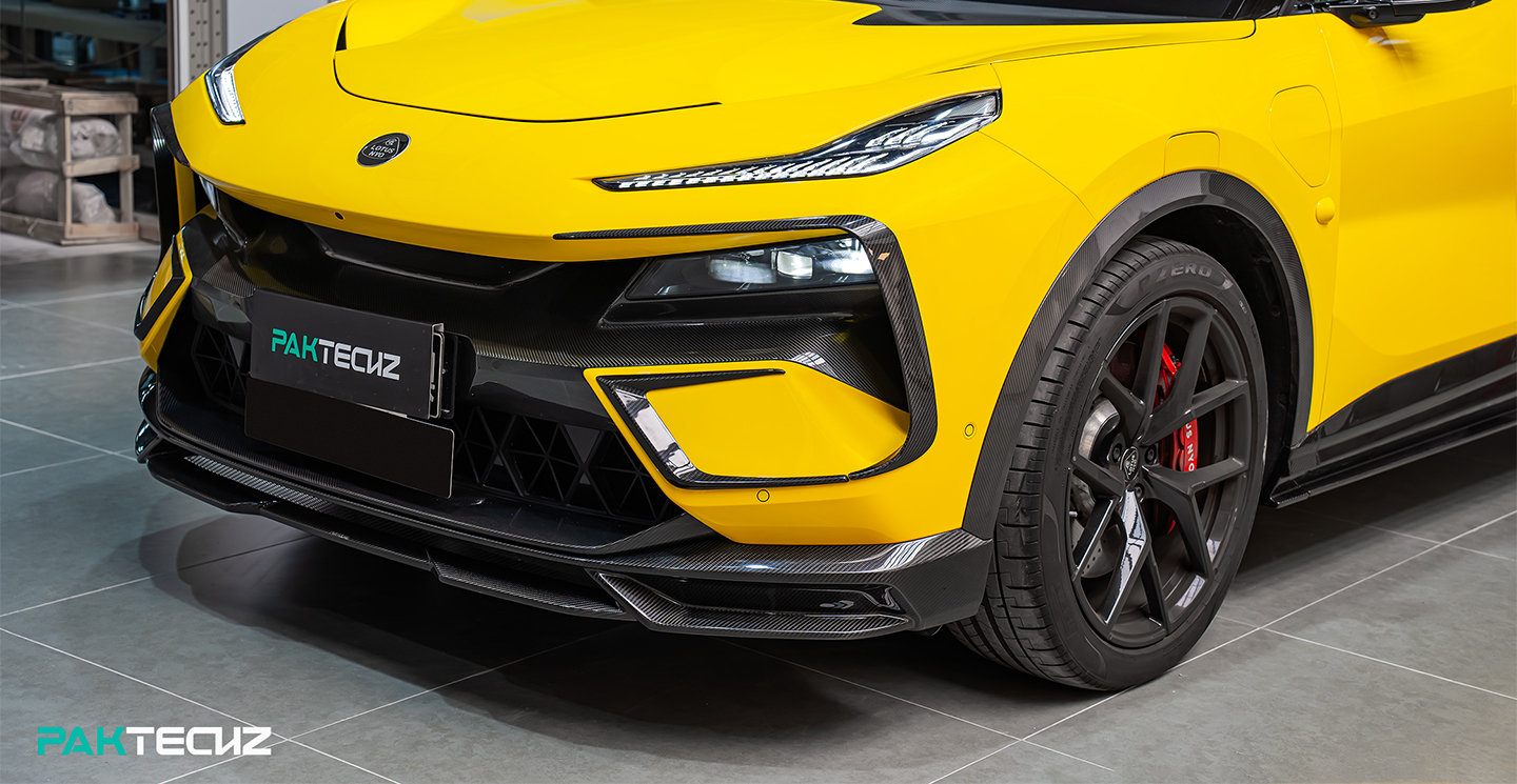 Lotus ELETRE Paktechz Design Carbon Fiber Front Lip