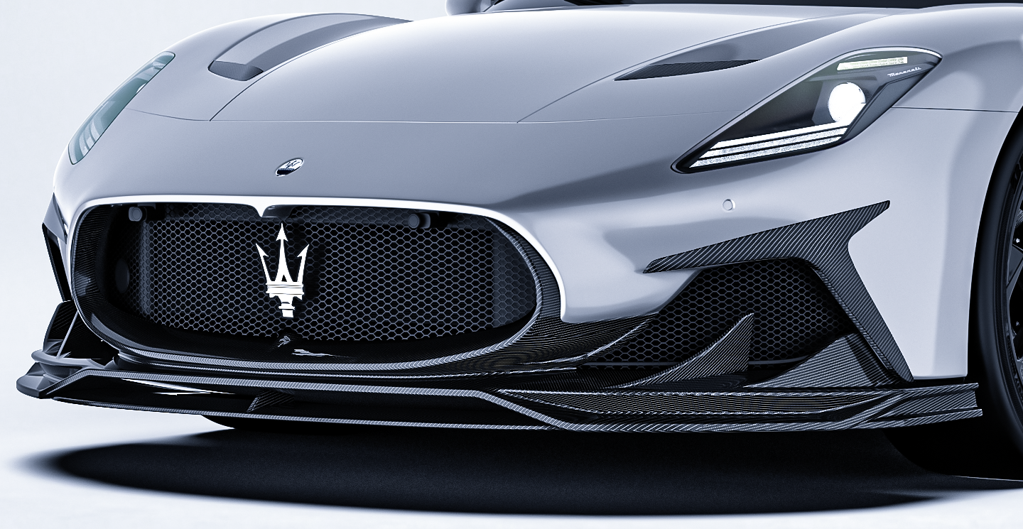 Maserati MC20 Paktechz Front Splitter