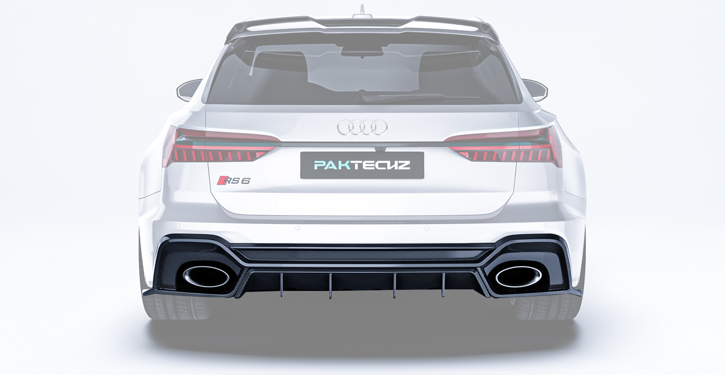 Audi RS6 Paktechz DesignRear Diffuser