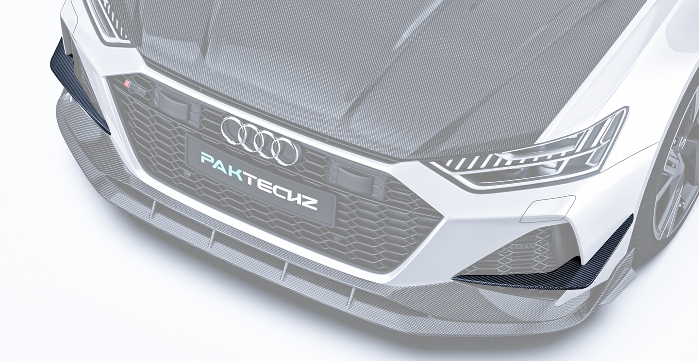 Audi RS6 Paktechz Design Front Canards