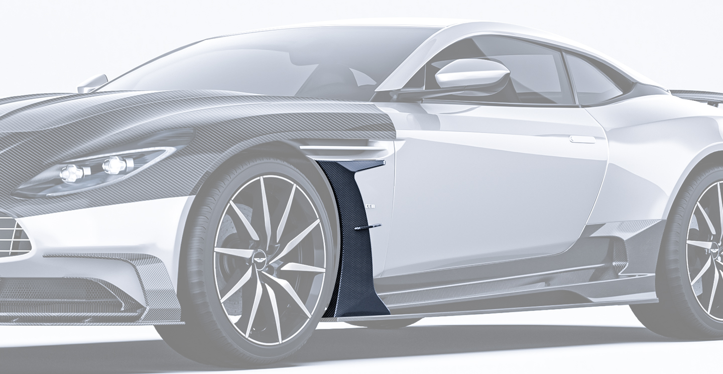 Aston Martin DB11 Paktechz Leaf Board Trim