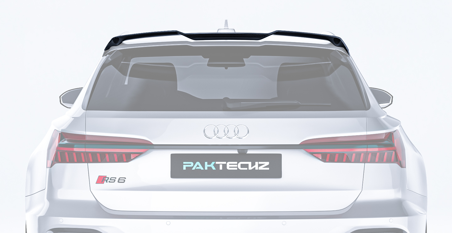 Audi RS6 Paktechz Design Roof Spoiler