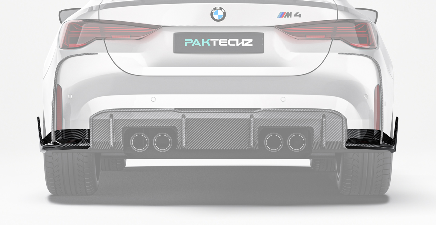 BMW M3/M4(G80/G82) Paktechz Rear Side Splitter