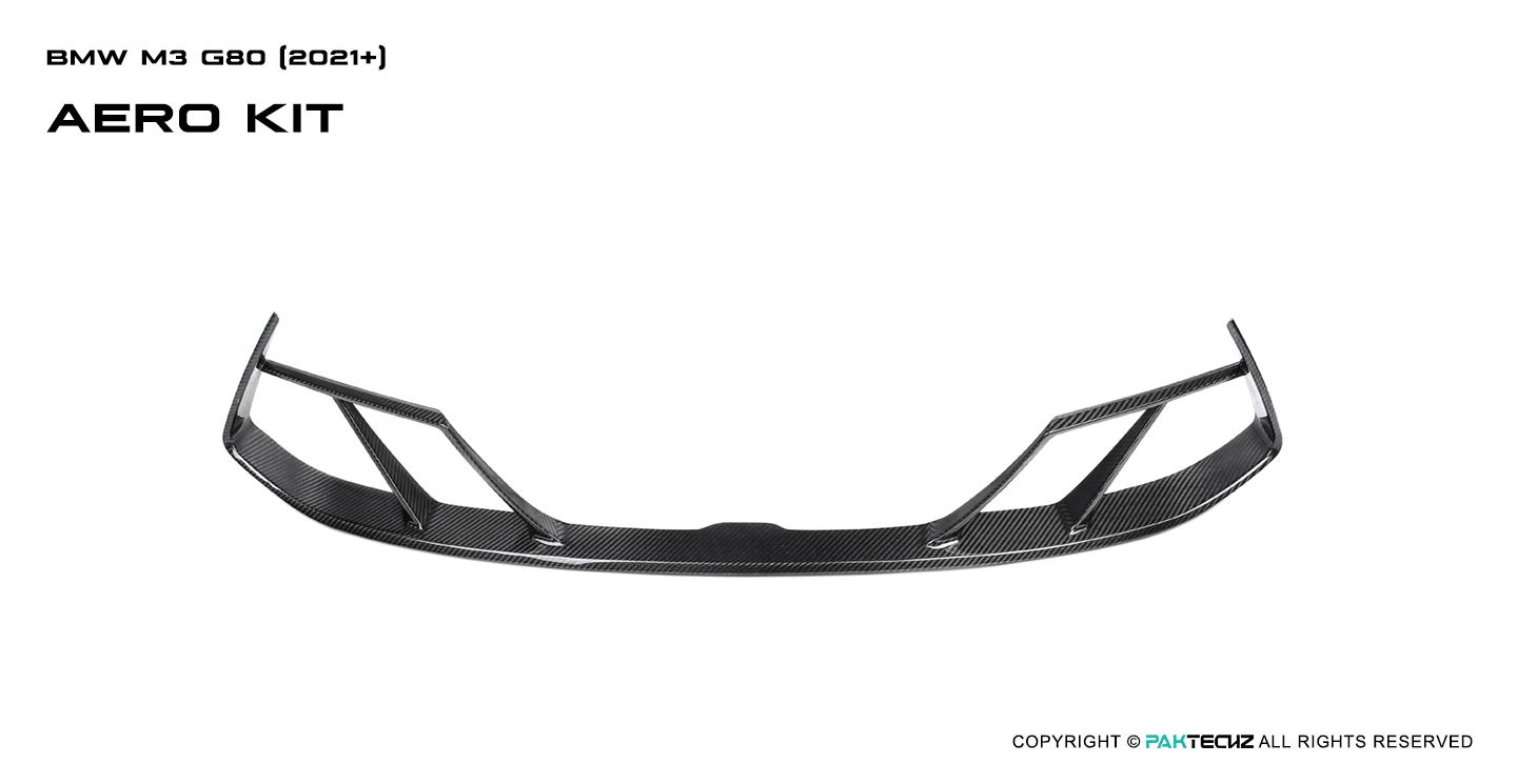 BMW M3 G80 Paktechz Carbon Fiber Front Vent Trim