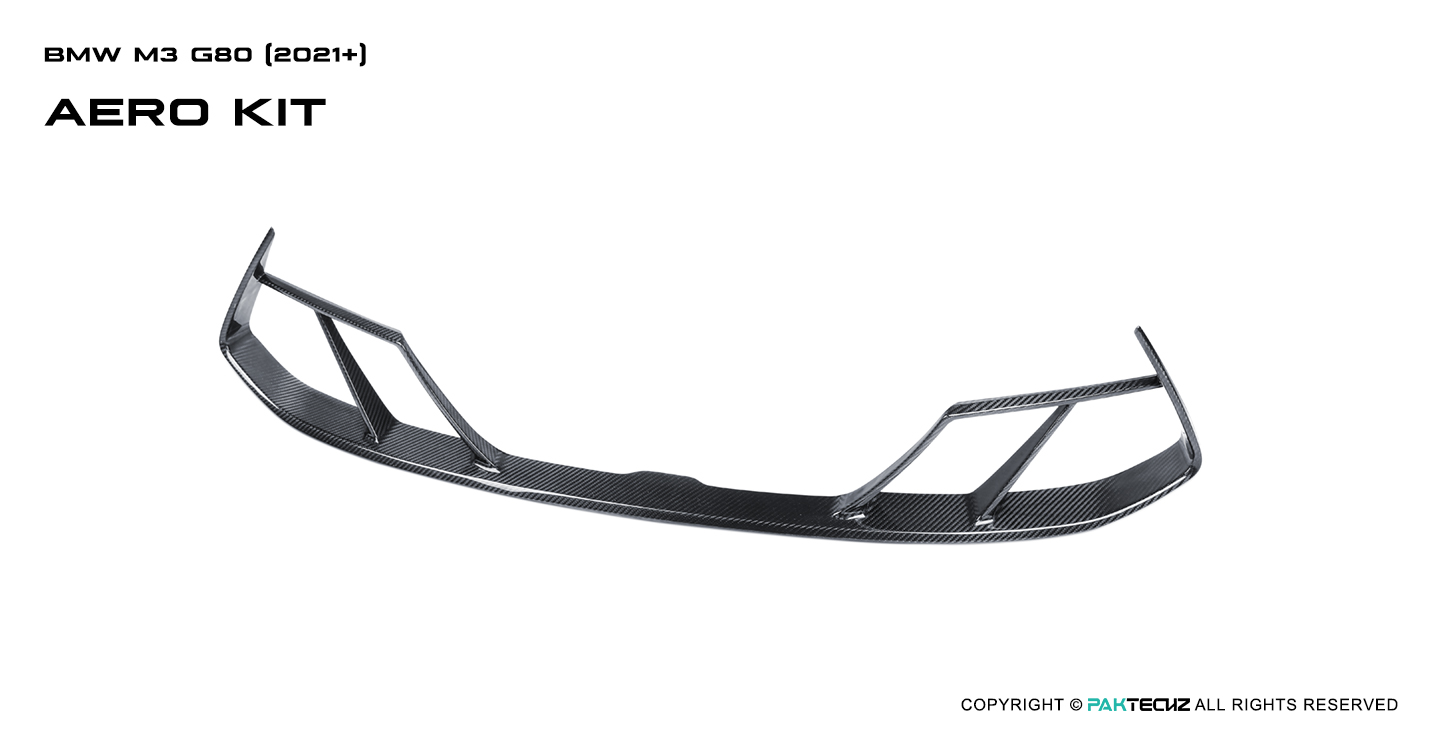 BMW M3 G80 Paktechz Carbon Fiber Front Vent Trim