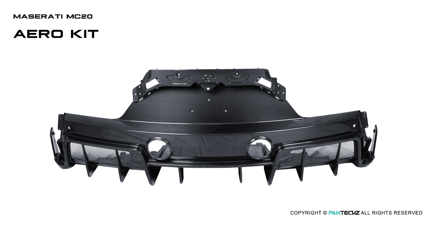 Maserati MC20 Paktechz Rear Diffuser