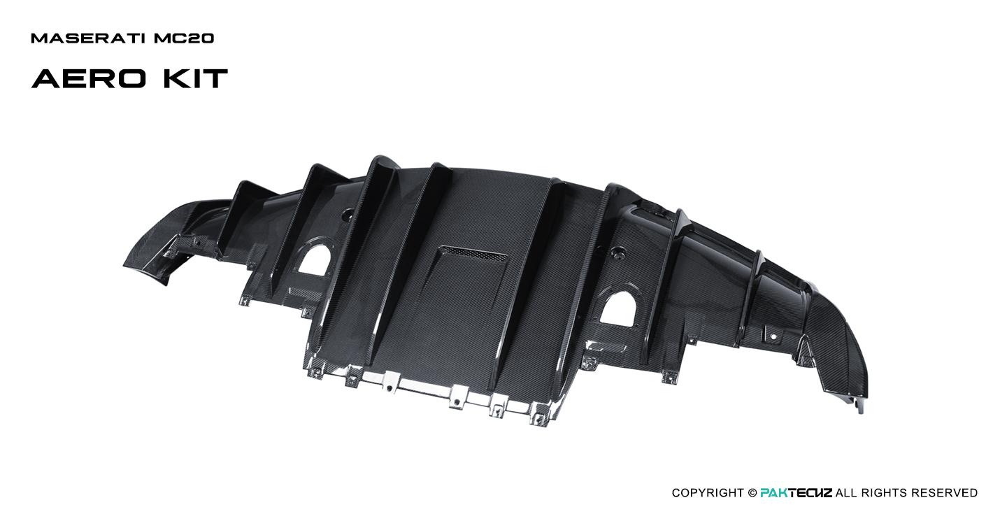 Maserati MC20 Paktechz Rear Diffuser