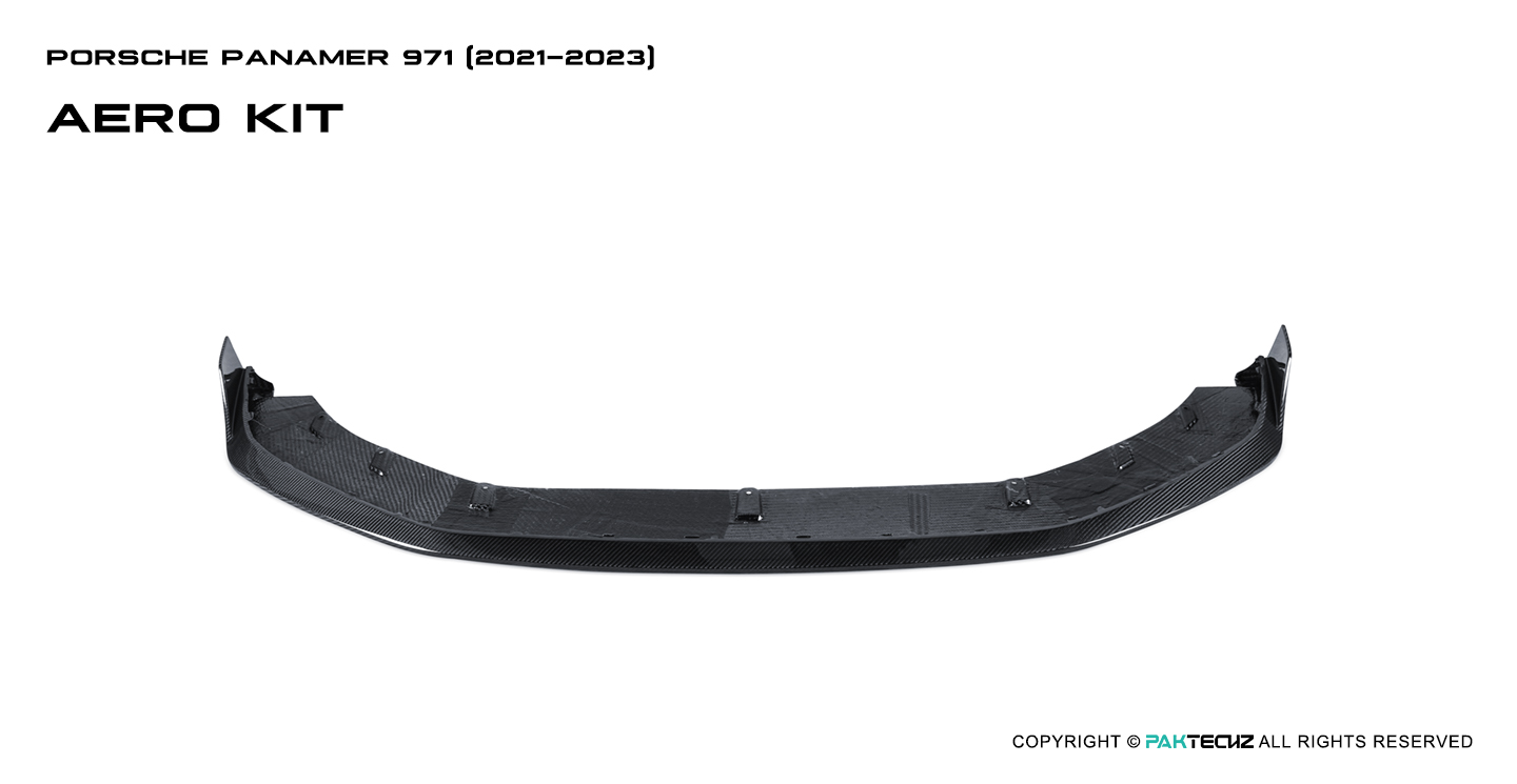 Porsche Panamera Paktechz Design Carbon Fiber Front Lip