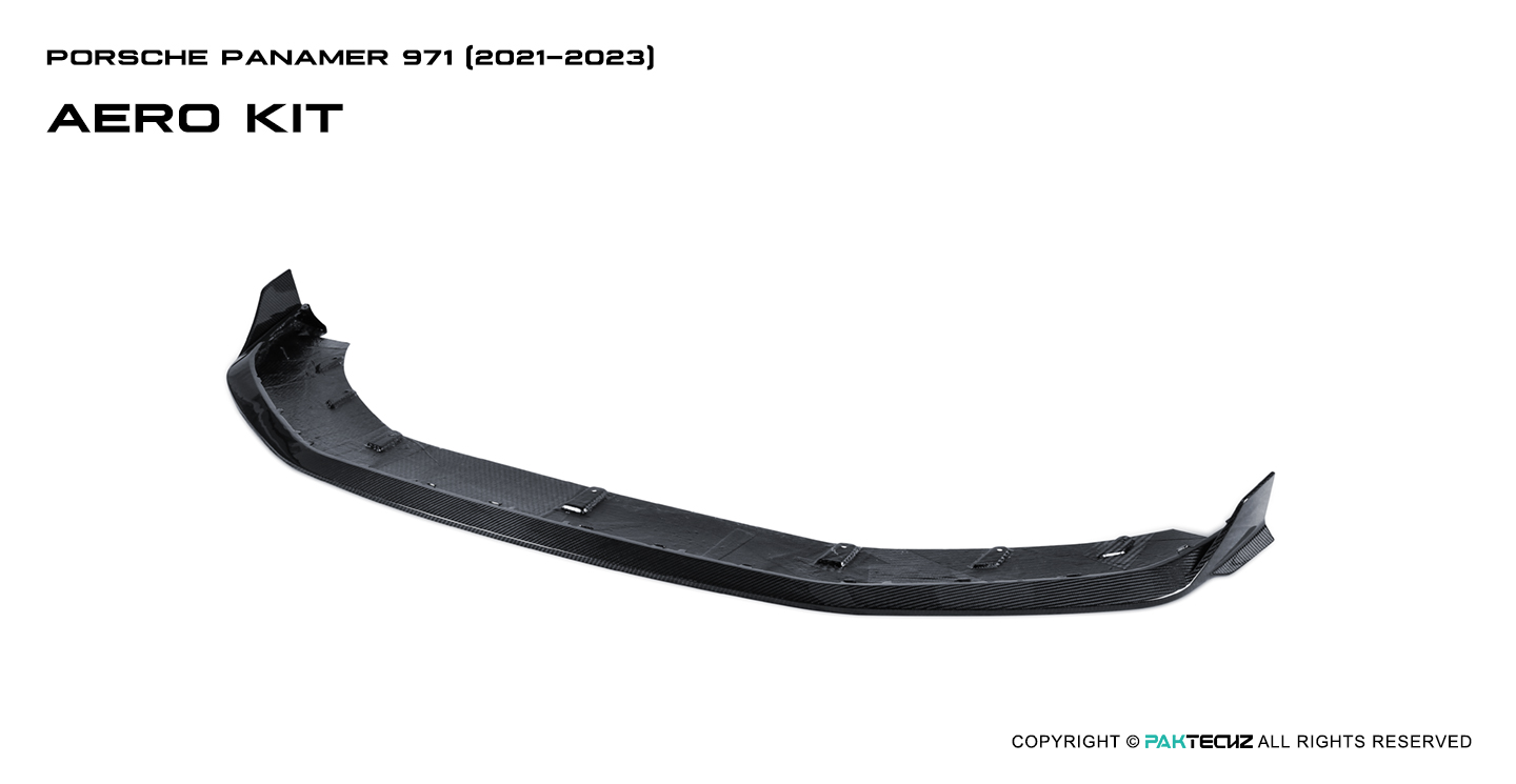 Porsche Panamera Paktechz Design Carbon Fiber Front Lip