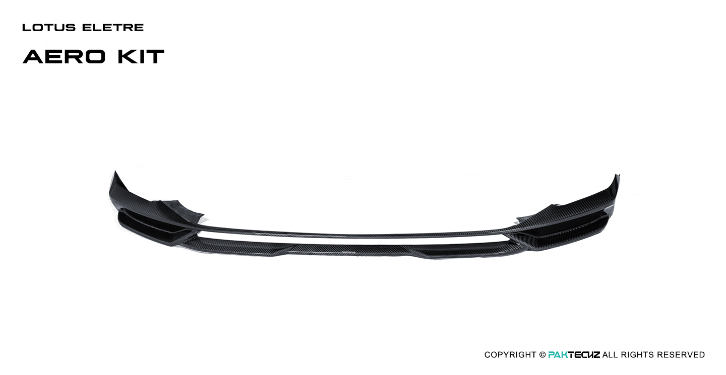 Lotus ELETRE Paktechz Design Carbon Fiber Front Lip