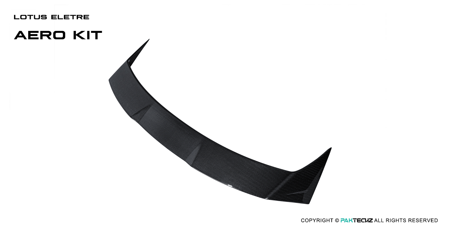 Lotus ELETRE Paktechz Design Carbon Fiber Rear Spoiler