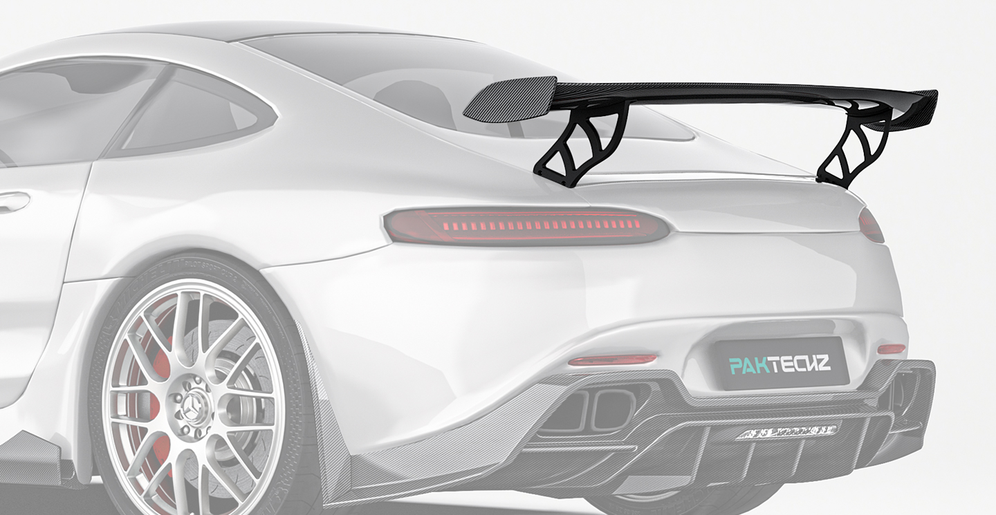 奔驰 AMG GT  Paktechz 款GT尾翼