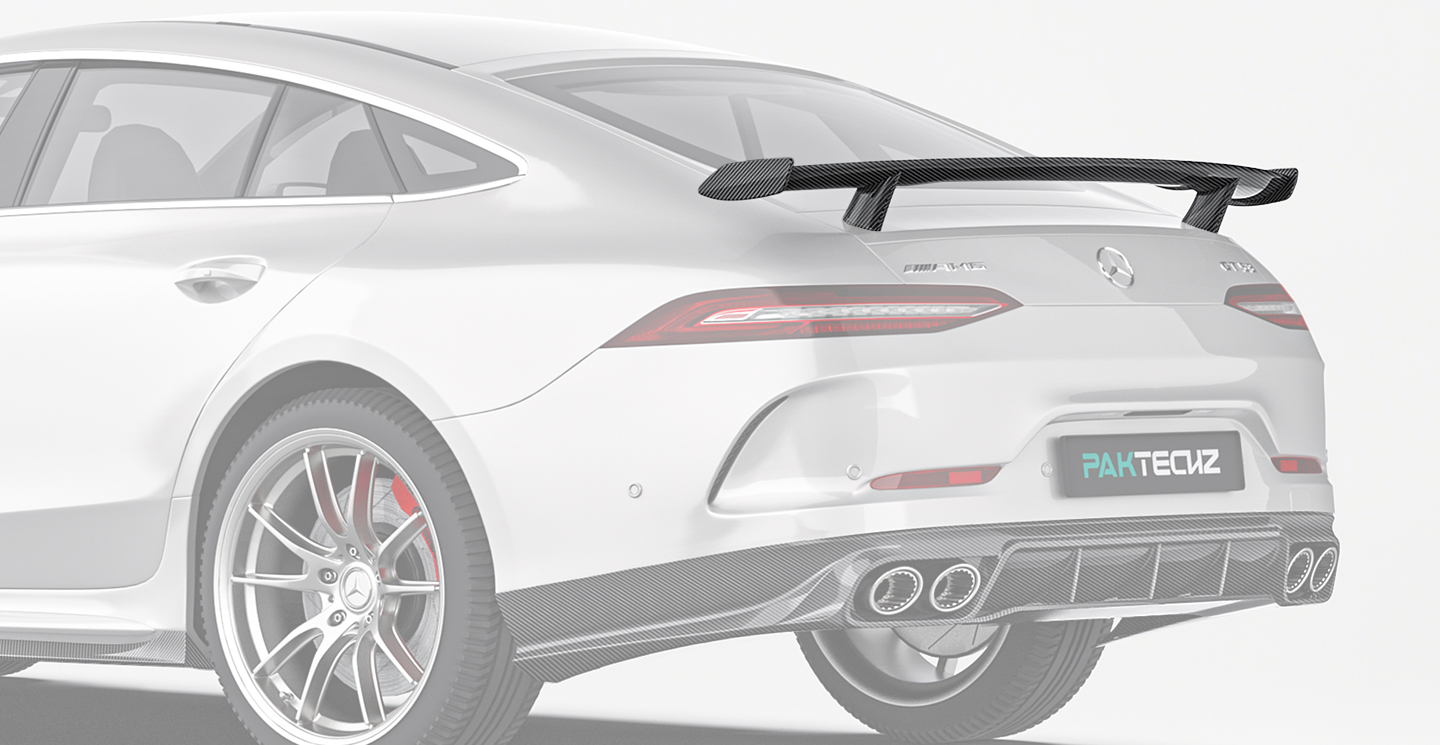 奔驰 AMG GT50 GT53 Paktechz 款碳纤维尾翼