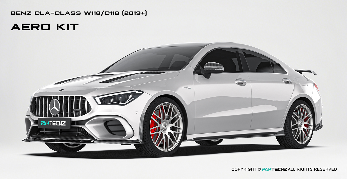 Benz CLA-CLASS W118/C118 (2019+) Paktechz Aerodynamics kit