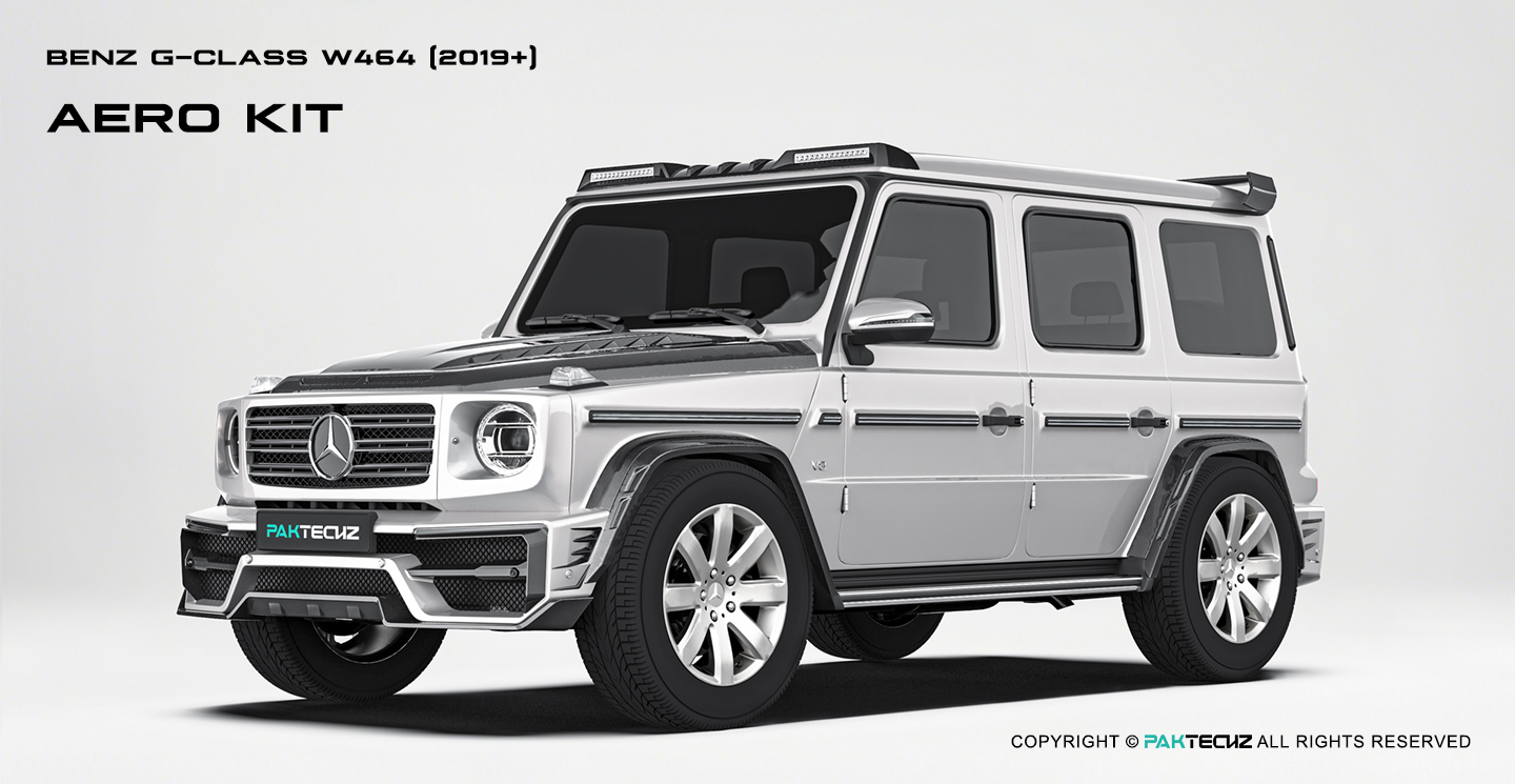 Benz G-CLASS W464 (2019+) Paktechz Aerodynamics Kit