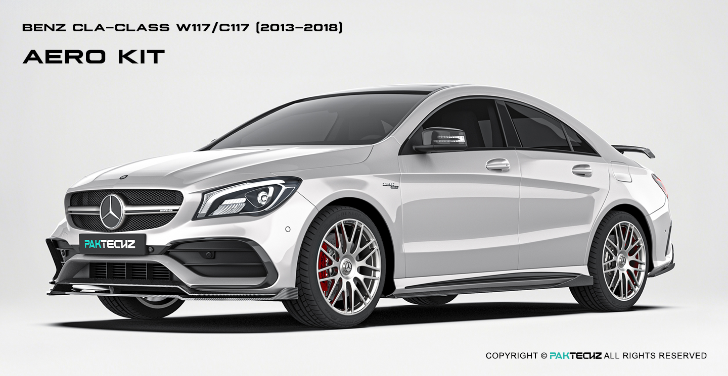 Benz CLA-Class W117/C117 (2013-2018) Paktechz Aerodynamics Kit