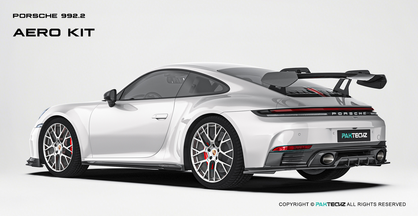 Porsche 992.2 Paktechz Aerodynamics Kit