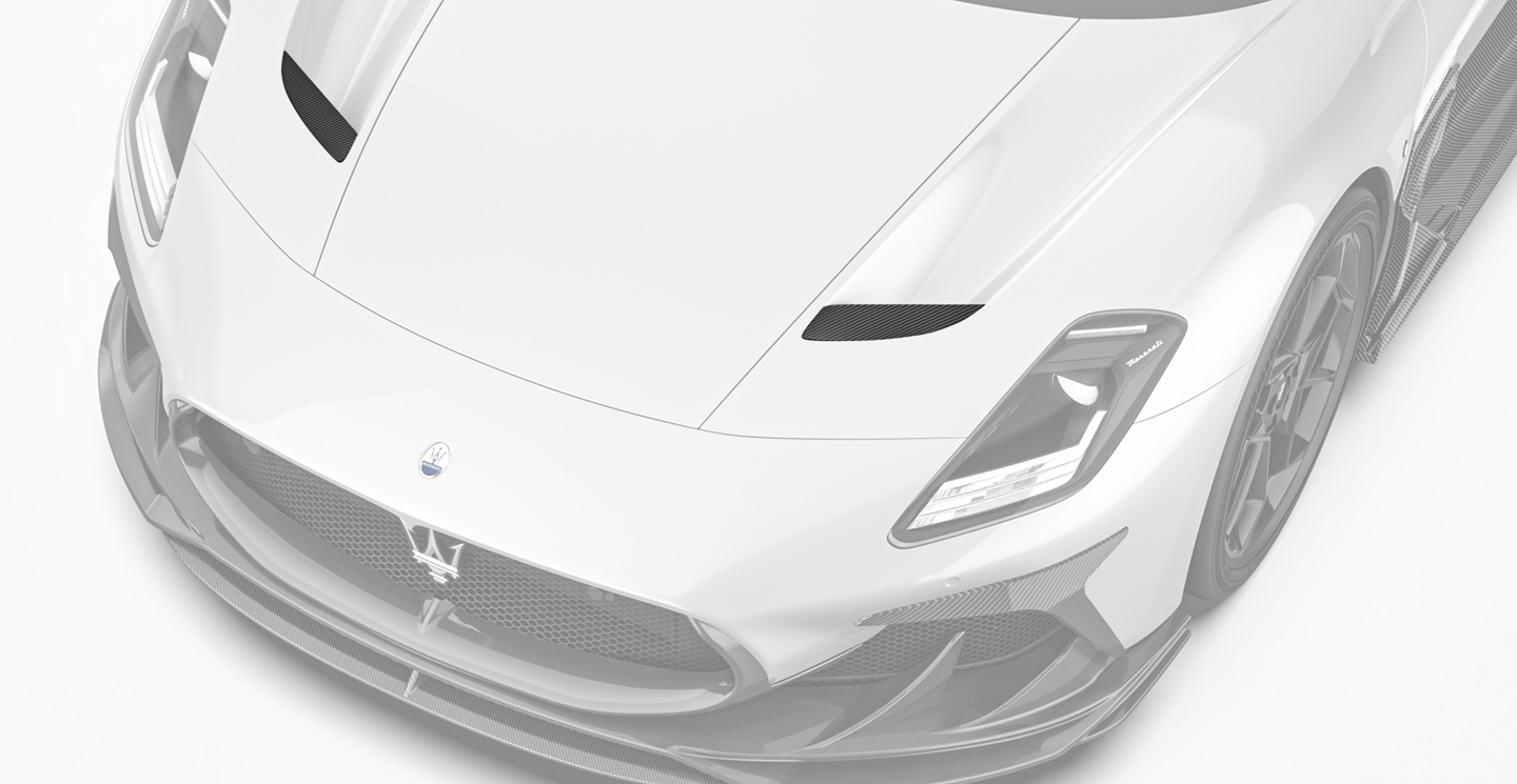 Maserati MC20 Paktechz Design Carbon Fiber Fender Vent