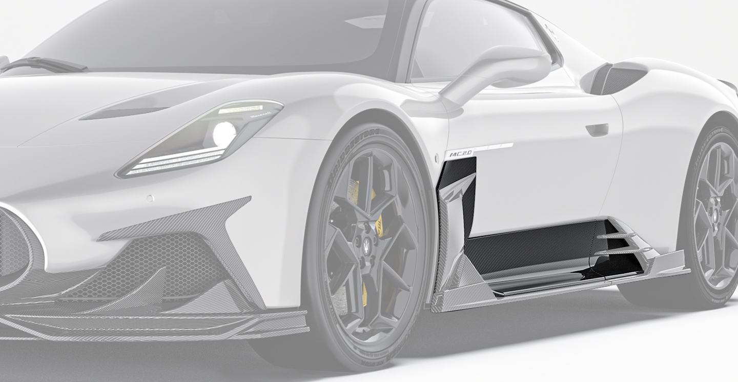 Maserati MC20 Paktechz Side Skirts OEM