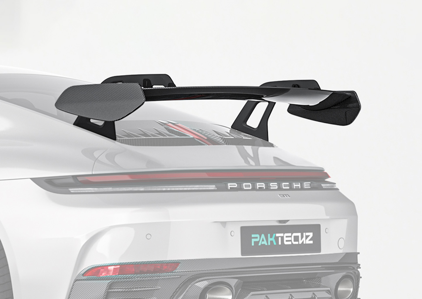 Paktechz Carbon Fiber Rear Wing: The Porsche 992.2 Upgrade That Combines Form and Function
