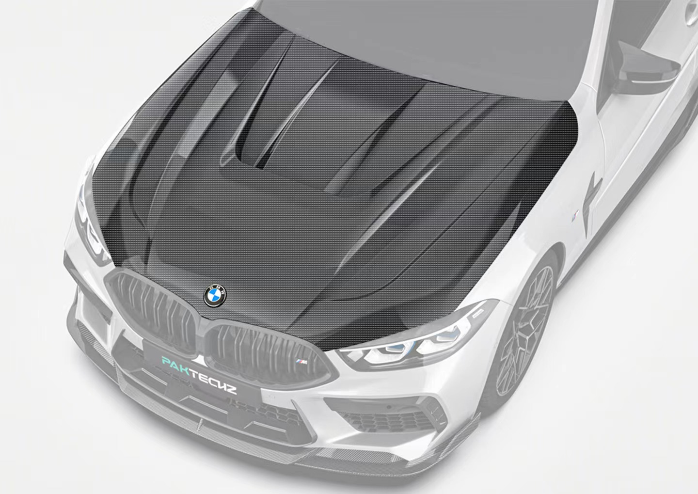 BMW M8 Paktechz Carbon Fiber Hood: Sleek, Modern, and Efficient Design