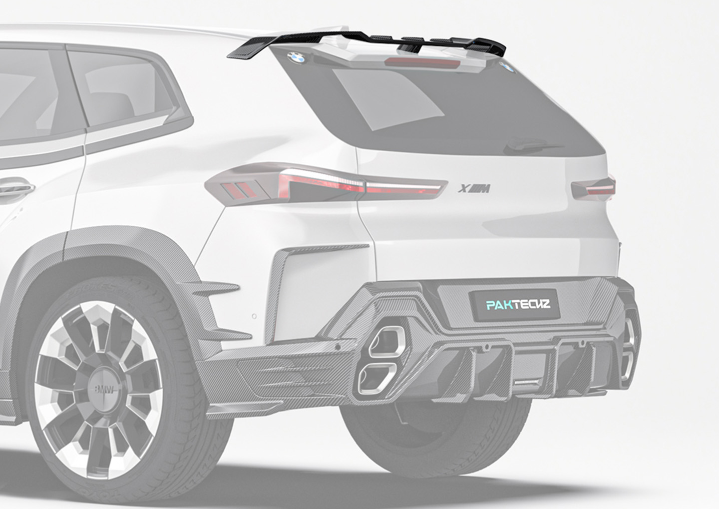 BMW XM G09 Carbon Fiber Rear Spoiler: Increased Performance and Style