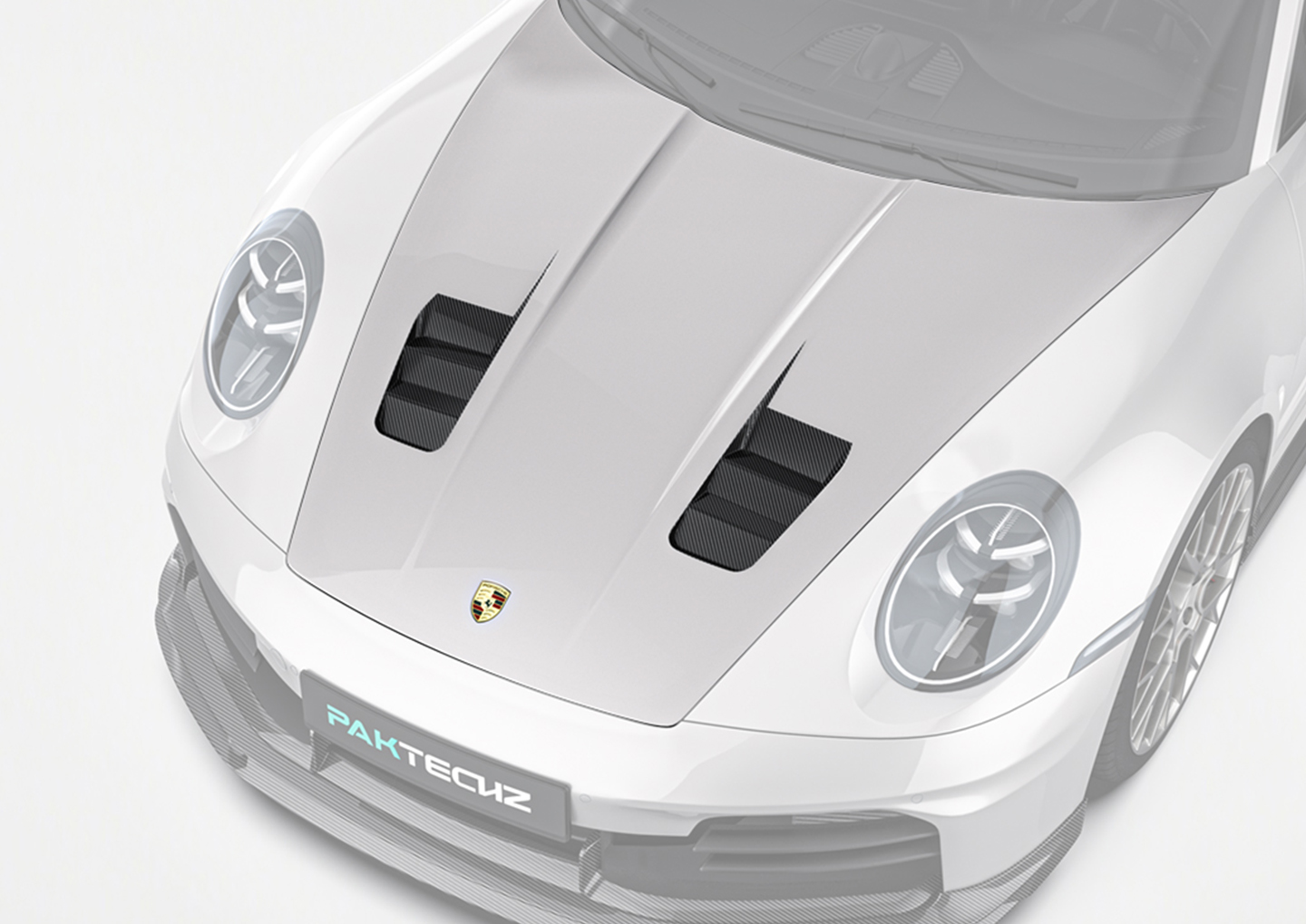 Upgrade Your Porsche 992.2 with Paktechz Design Carbon Fiber Hood