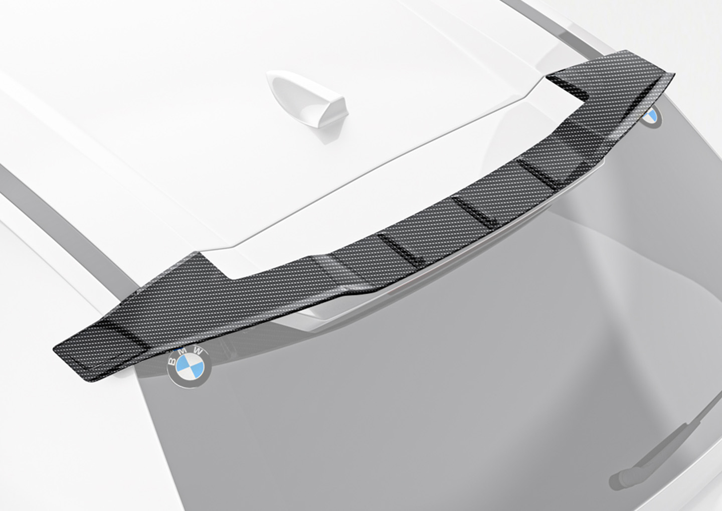 Paktechz Carbon Fiber Rear Spoiler: Bold Designs for BMW XM G09