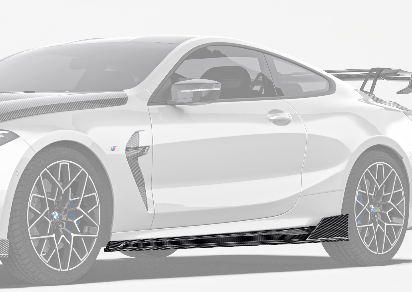 Paktechz Carbon Fiber Side Skirts for BMW M8 F91/F92: Key Features Explained