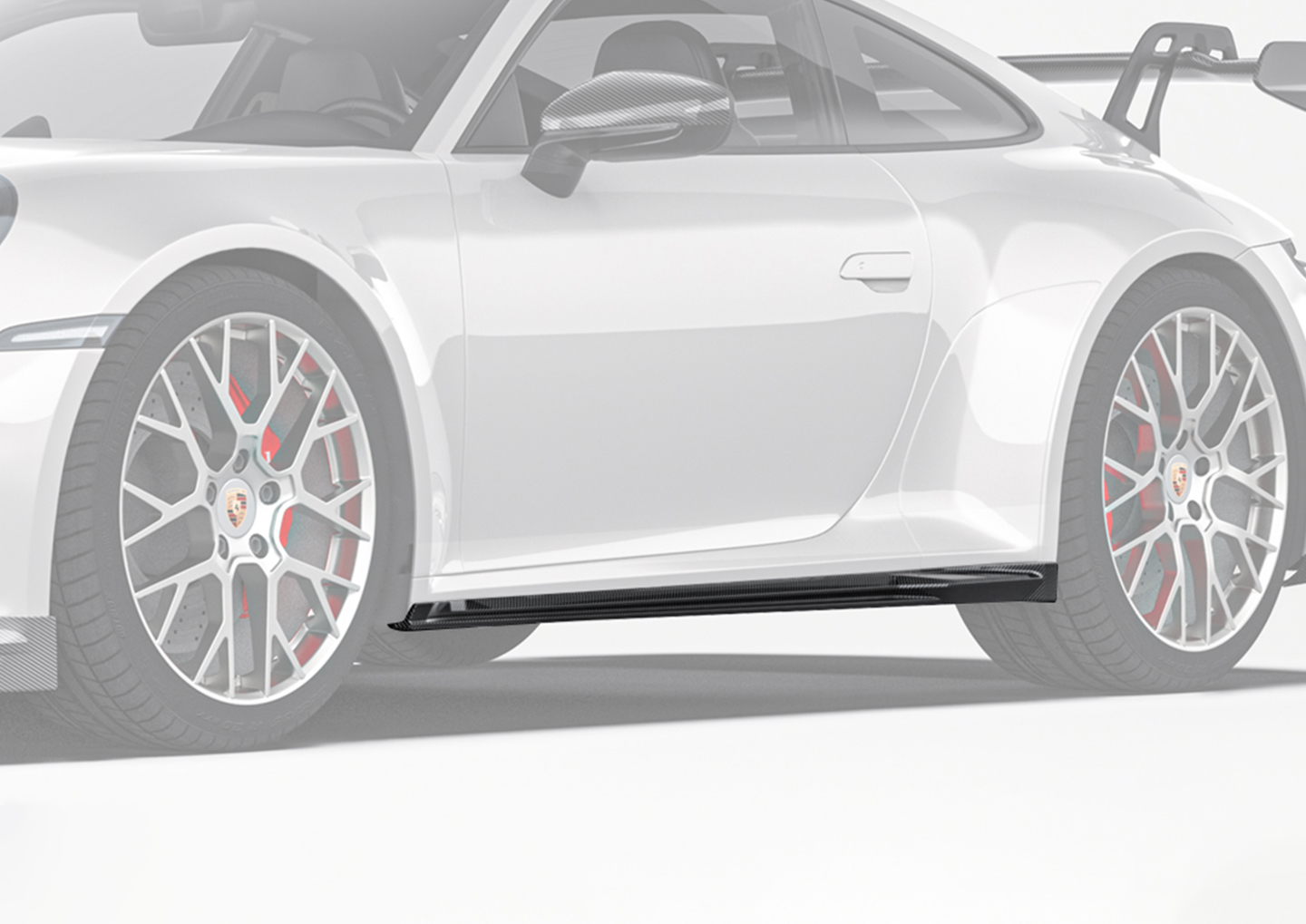 Paktechz Porsche 992.2 Carbon Fiber Side Skirts: Performance Meets Style