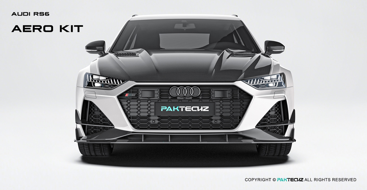 奥迪 RS6(C8) Paktechz 款碳纤维套件