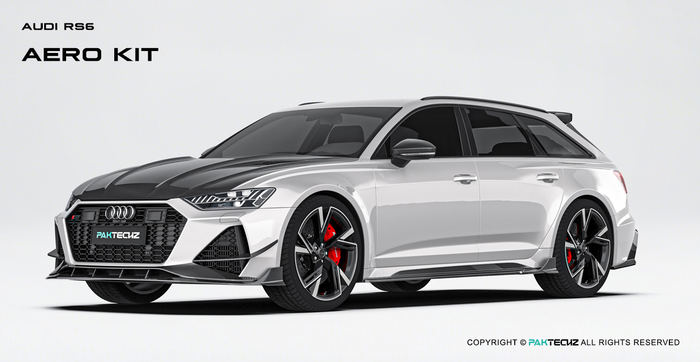 奥迪 RS6(C8) Paktechz 款碳纤维套件