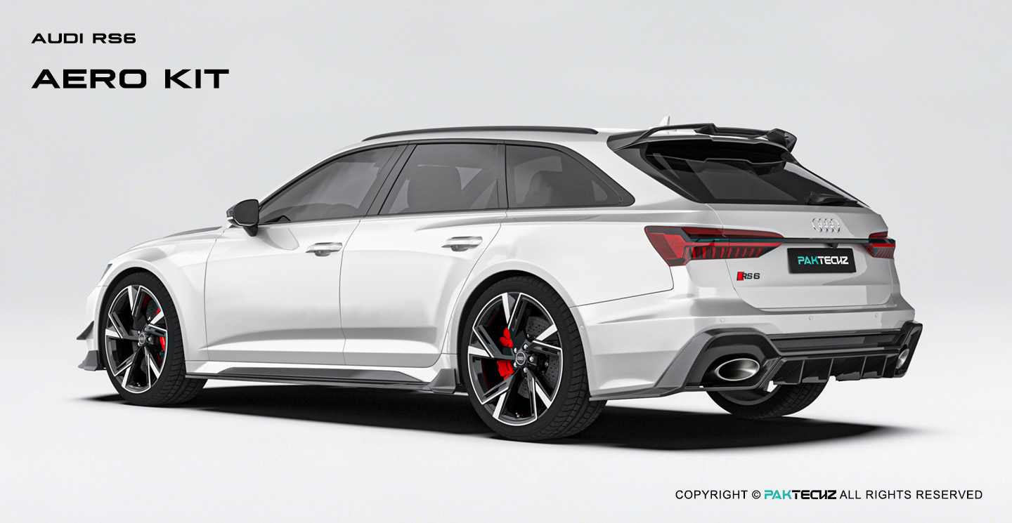 奥迪 RS6(C8) Paktechz 款碳纤维套件