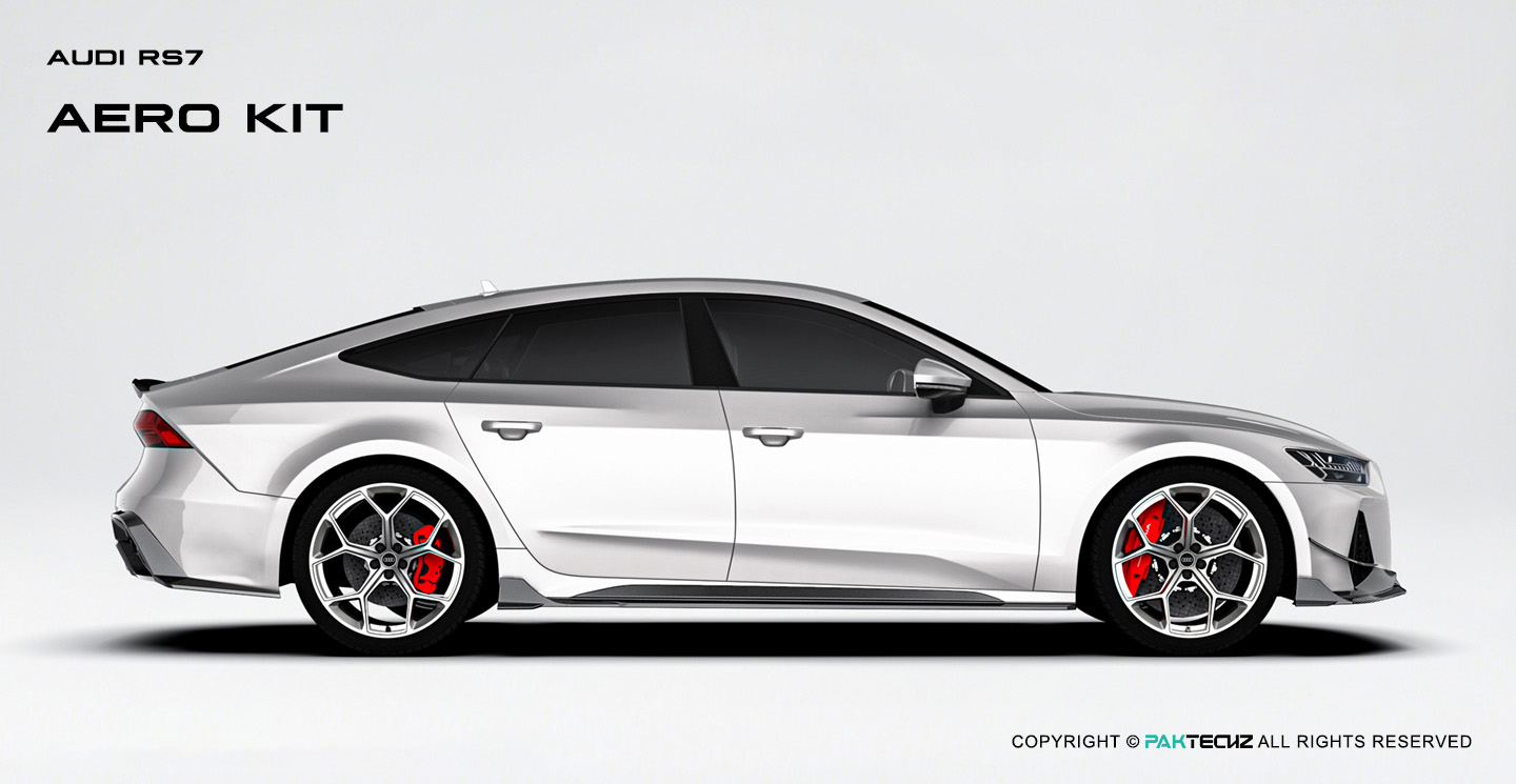 Audi RS7(C8) Paktechz Design Carbon Fiber Aerodynamic Body Kit
