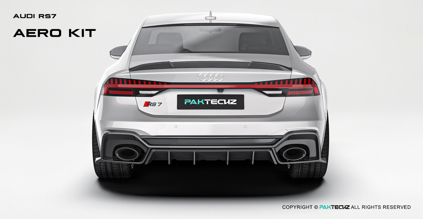 Audi RS7(C8) Paktechz Design Carbon Fiber Aerodynamic Body Kit