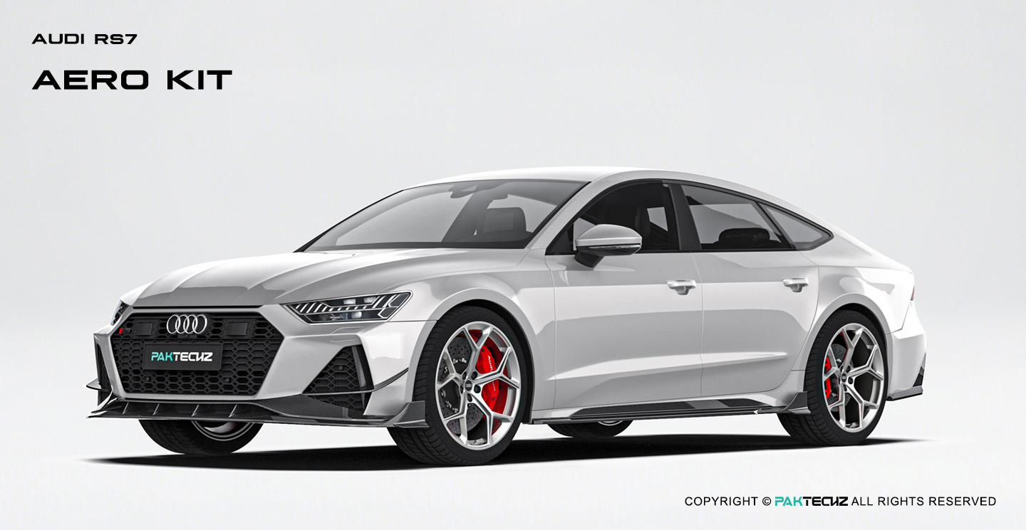 Audi RS7(C8) Paktechz Design Carbon Fiber Aerodynamic Body Kit