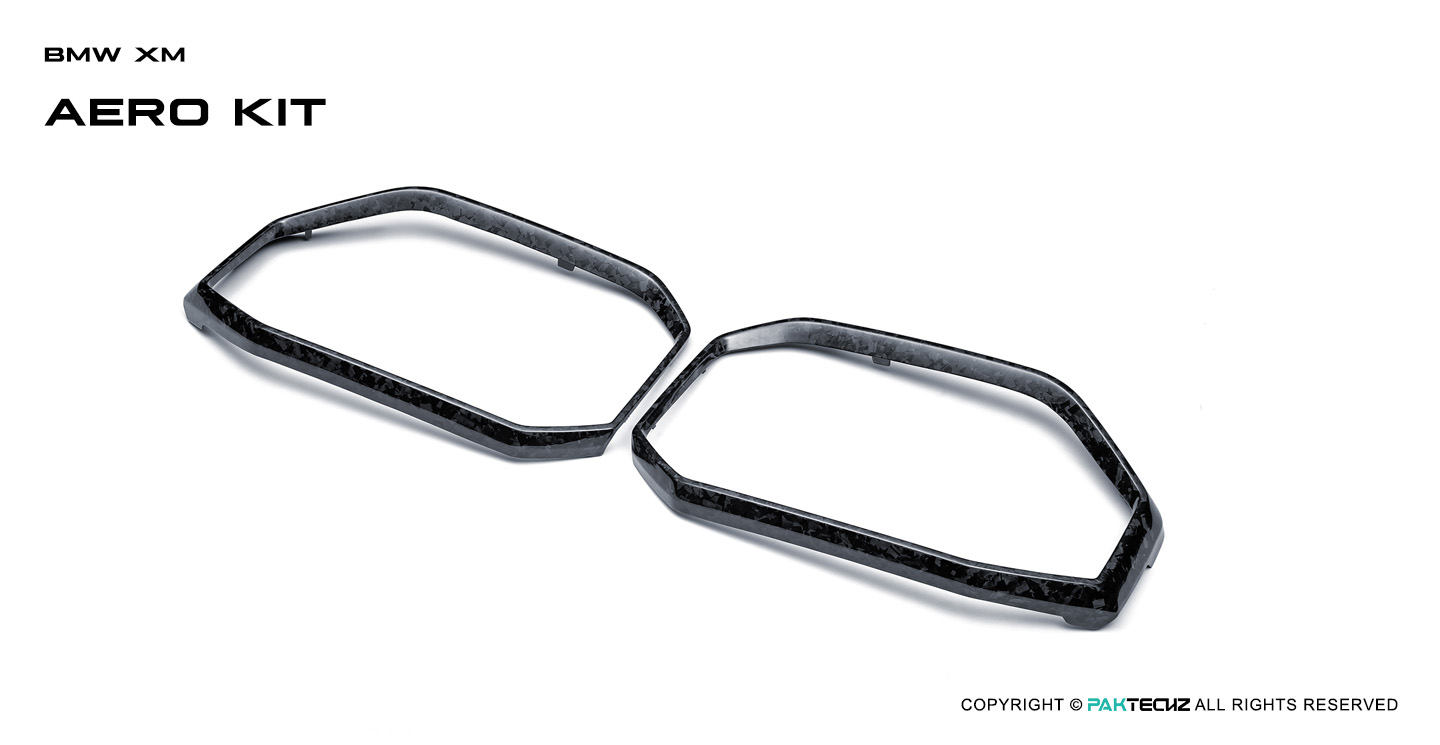 BMW XM (G09) Paktechz Design Carbon Fiber Grille Trim